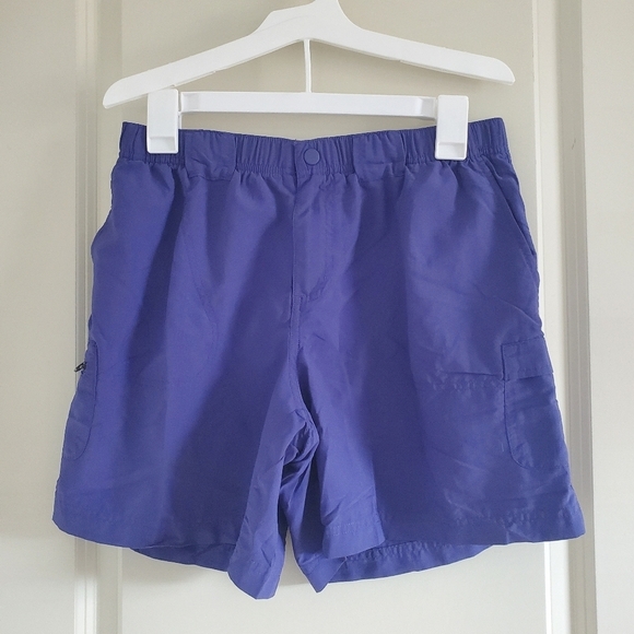 Columbia Pants - Columbia Athletic Hiking Outdoor Purple Shorts